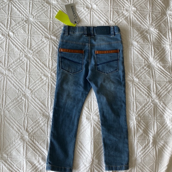 3Pommes Toddle Jeans - Stretch Denim 3-4T - Picture 3 of 4